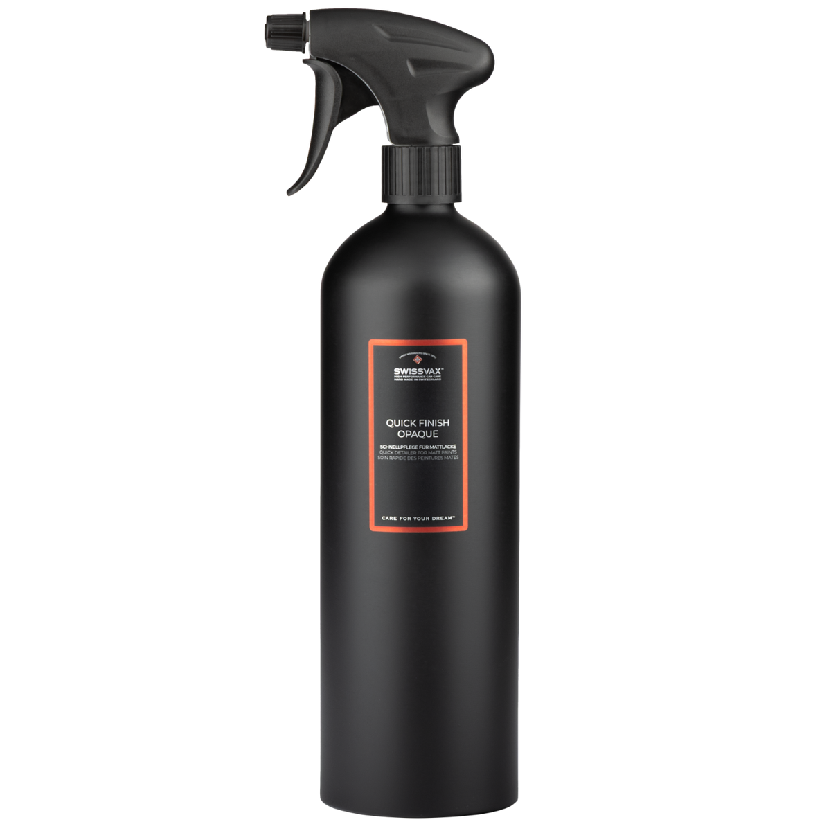Quick Finish Opaque – Schnellreiniger für Mattlack | Swissvax