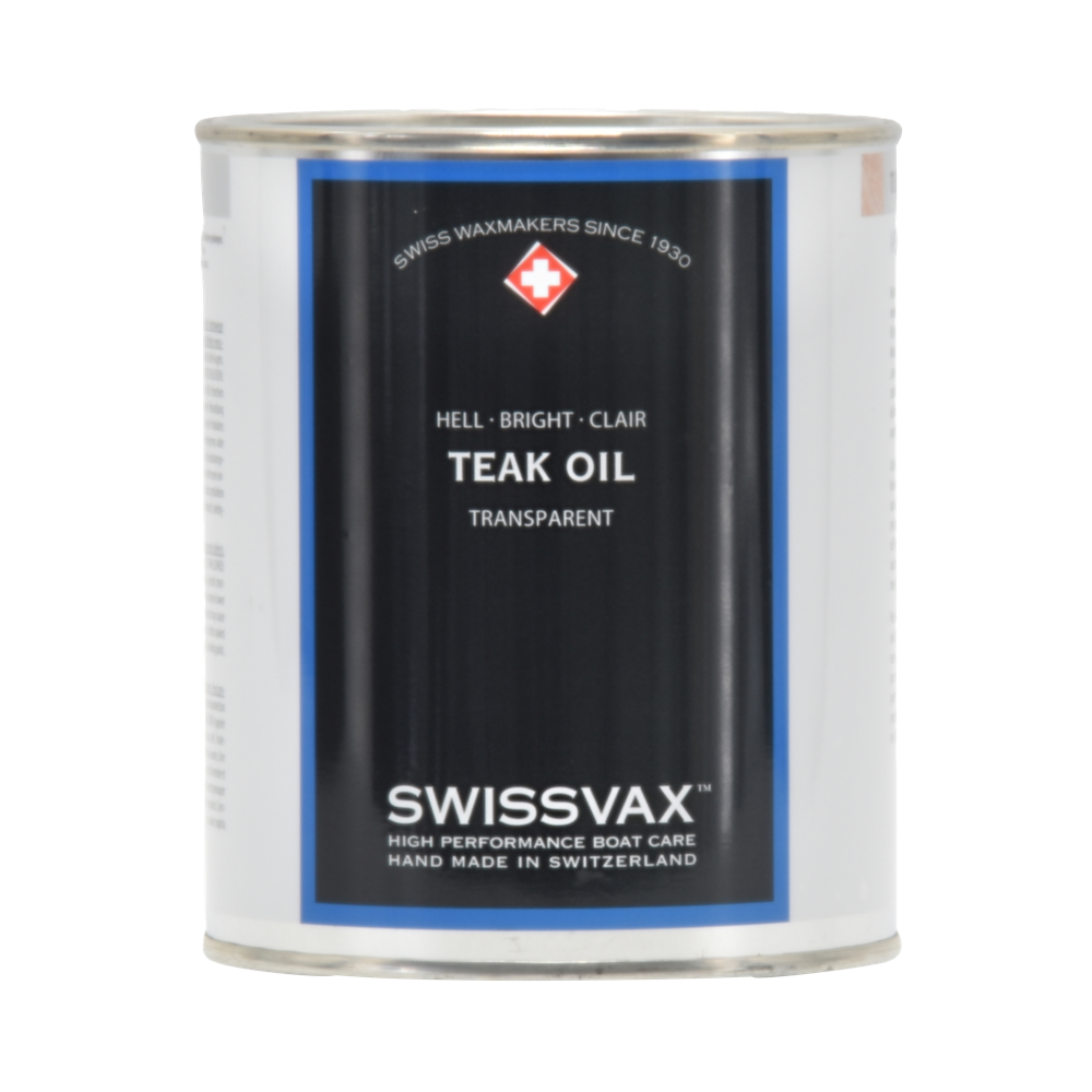 TEAK OIL transparent / pigmented (1000ml) SWISSVAX Logistics UG