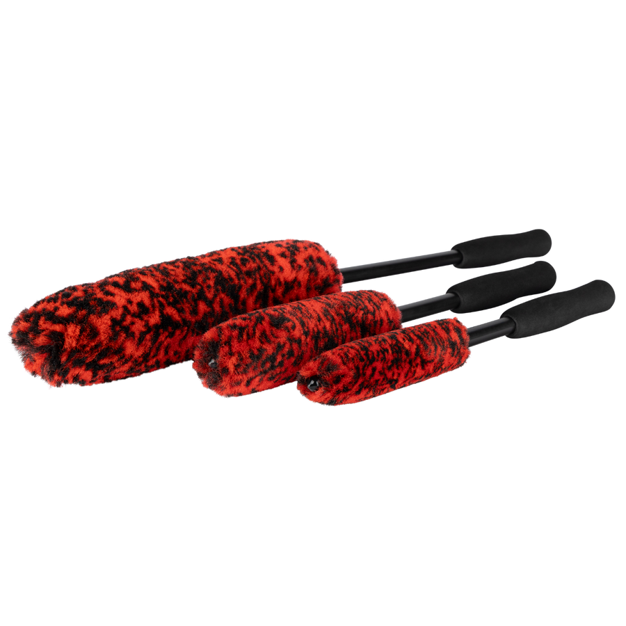 WHEEL WOOLIES COMBO Set de brosses jantes douces